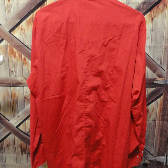 Diamond Ranchwear Pearl Snap button Up~Long sleeve~Western~ - Picture 2 of 5